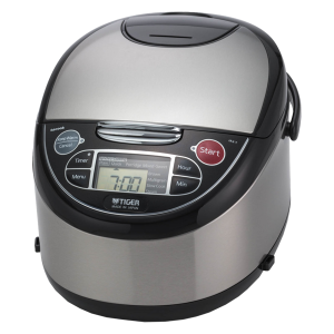 JAX-T Series Stainless Steel Micom Rice Cooker With Tacook Cooking Plate