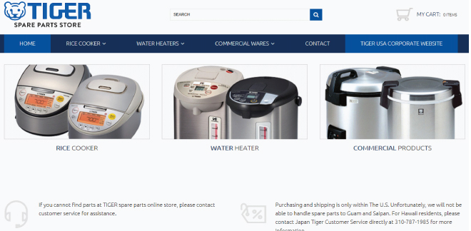 Tiger Corporation establishes spare parts store online