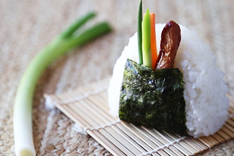 Teriyaki Chicken Onigiri