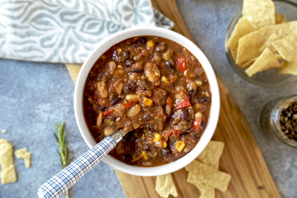 Skinny Vegetarian Mexican Chili