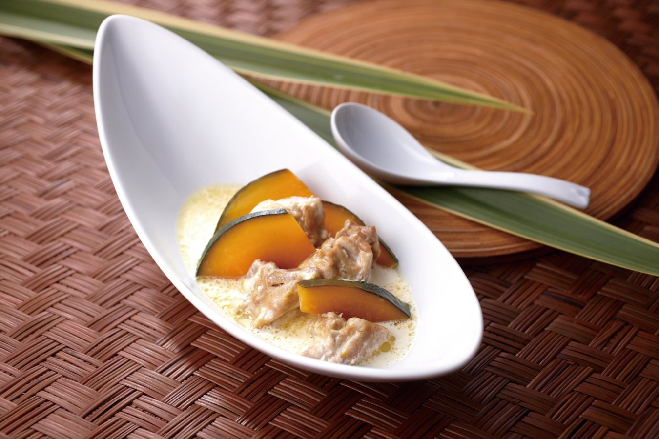 Creamed Chicken and Kabocha Squash