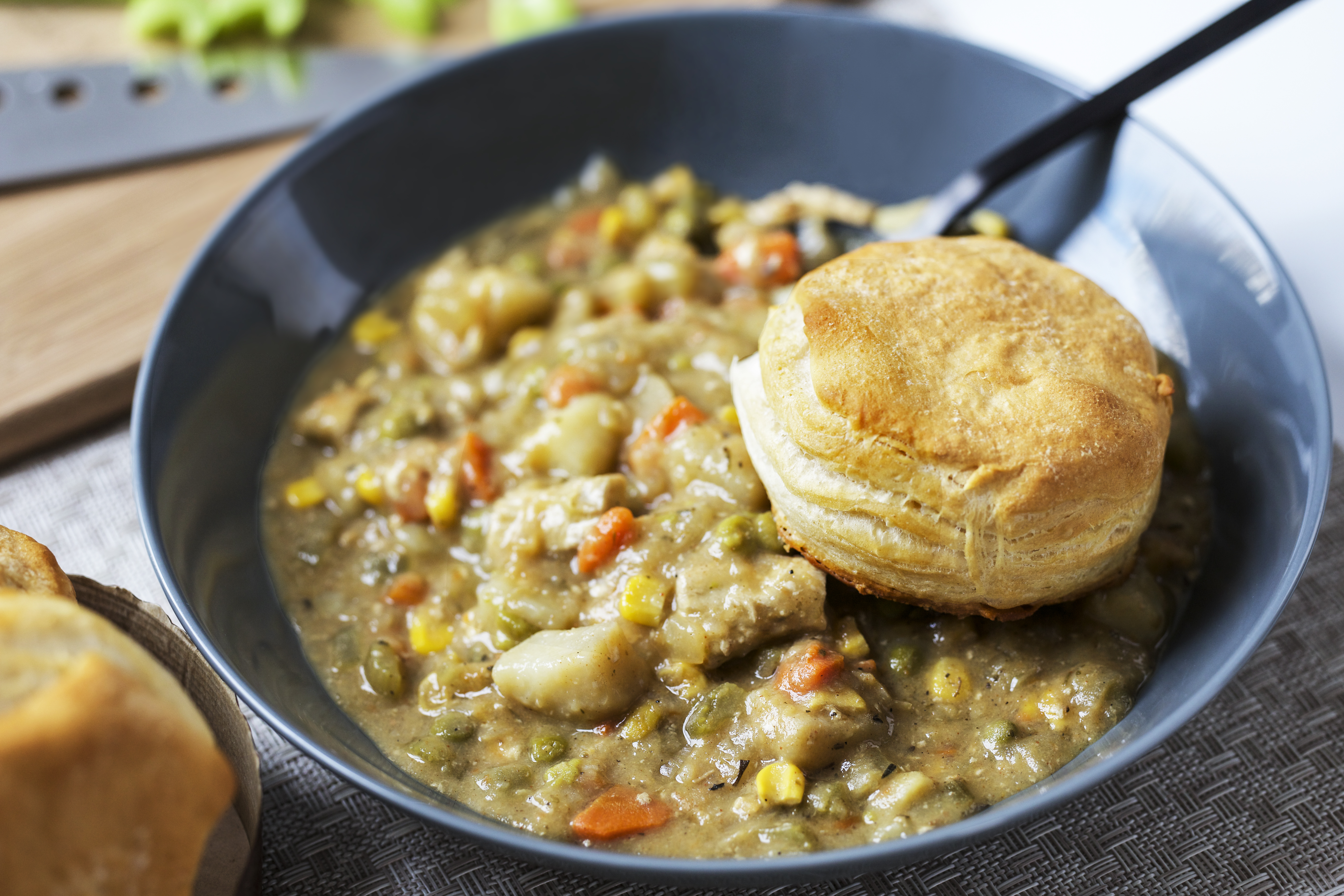 Slow Cooker Chicken Pot Pie