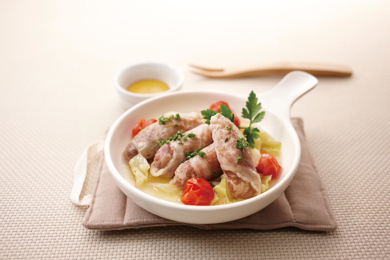 Homemade Sausage and Cabbage