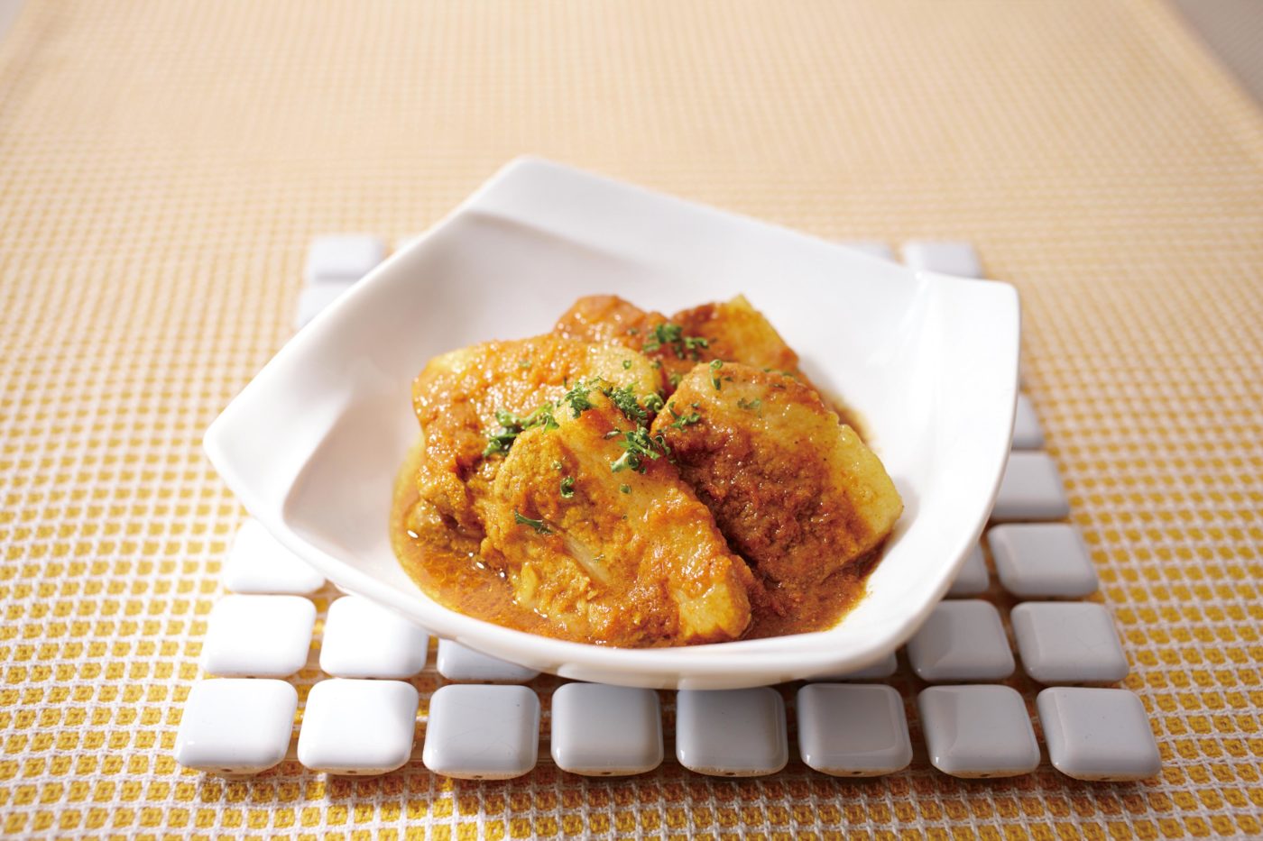 Curry Flavored Pork Belly