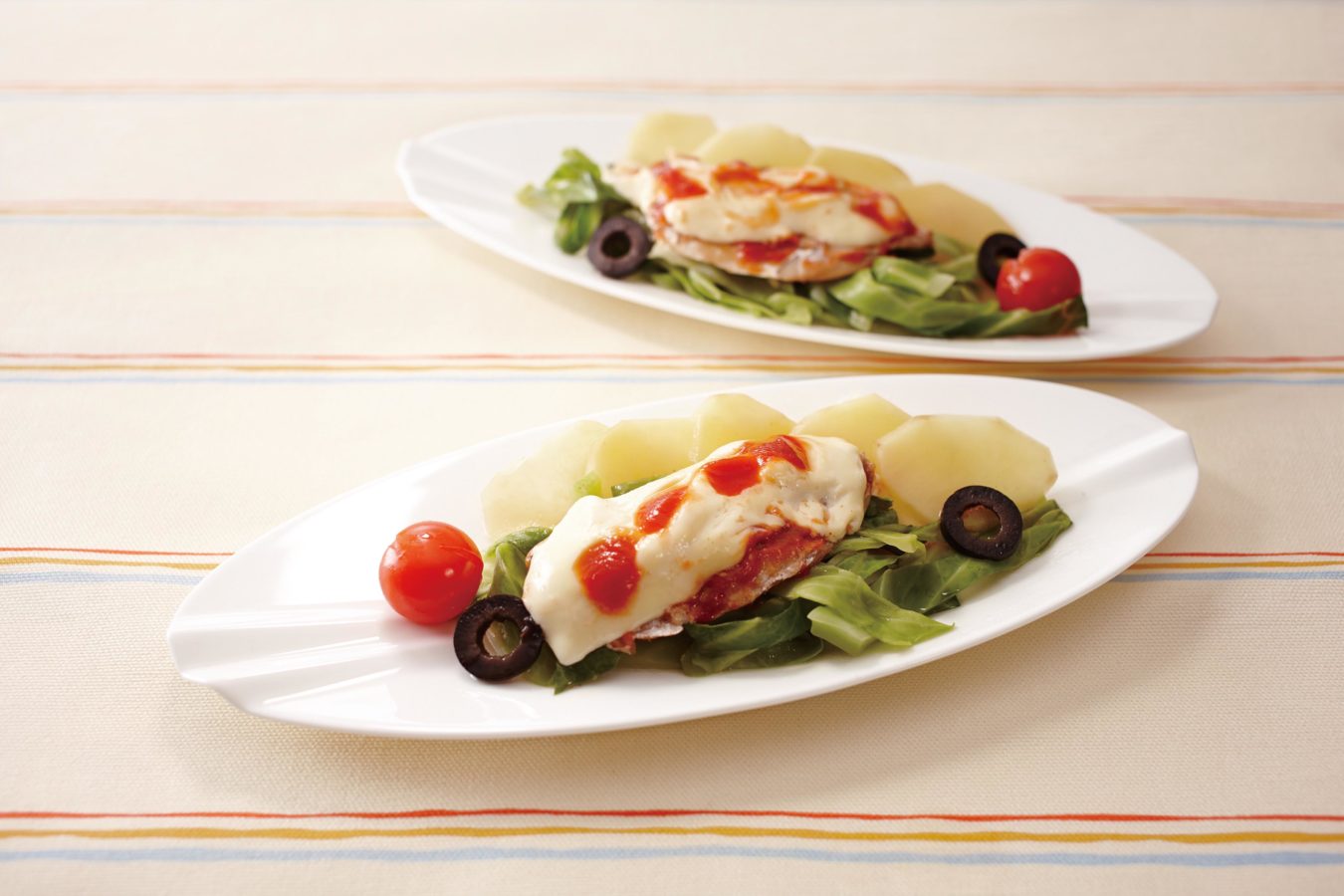 Steamed Horse Mackerel with Cheese