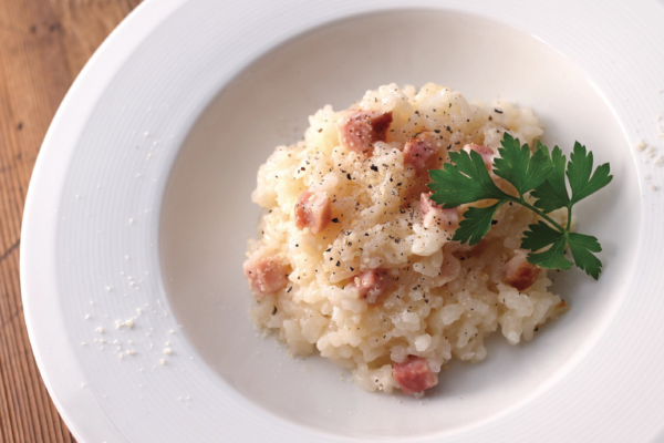 Bacon and Parmesan Risotto