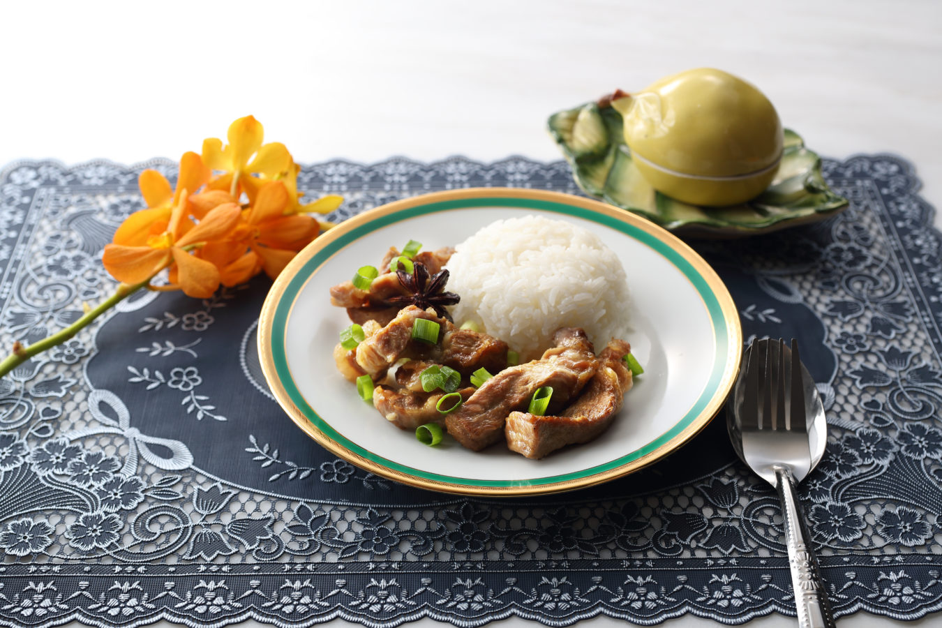 Filipino Style Pork With Rice