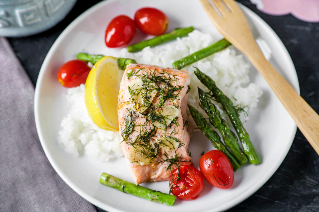 Salmon en papillotes