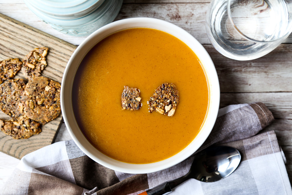 rice cooker pumpkin soup