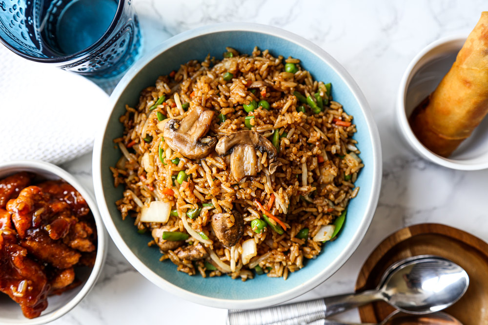 Take Out Style Vegetable Fried Rice