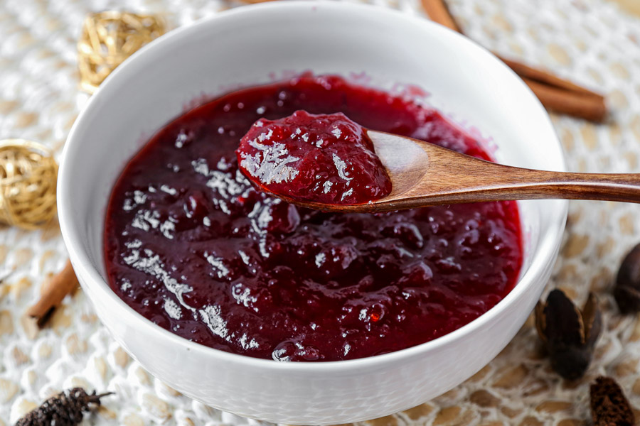 rice cooker cranberry sauce