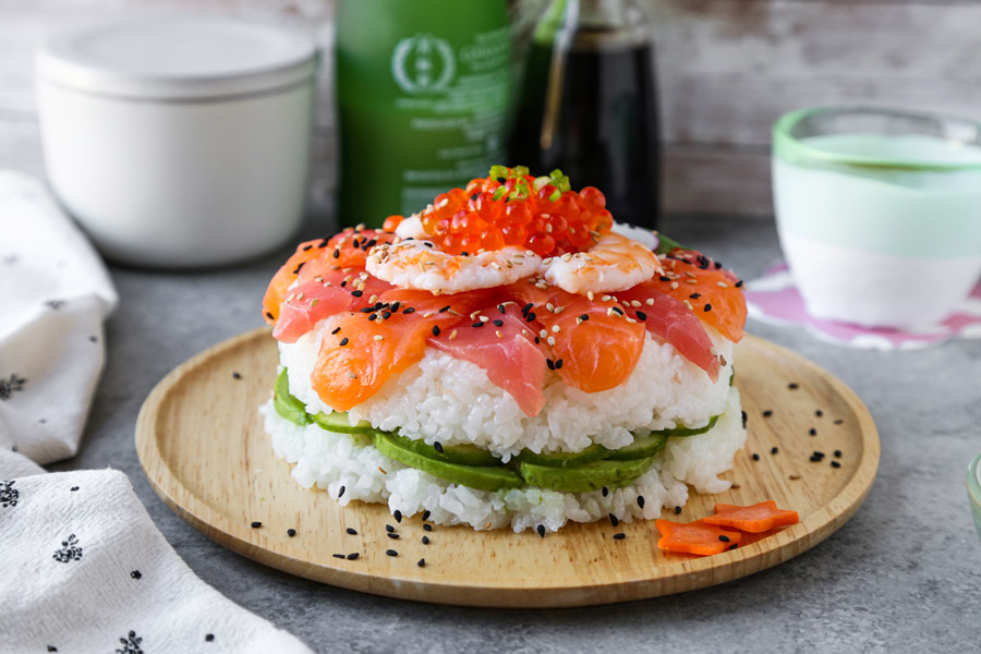 sushi cake