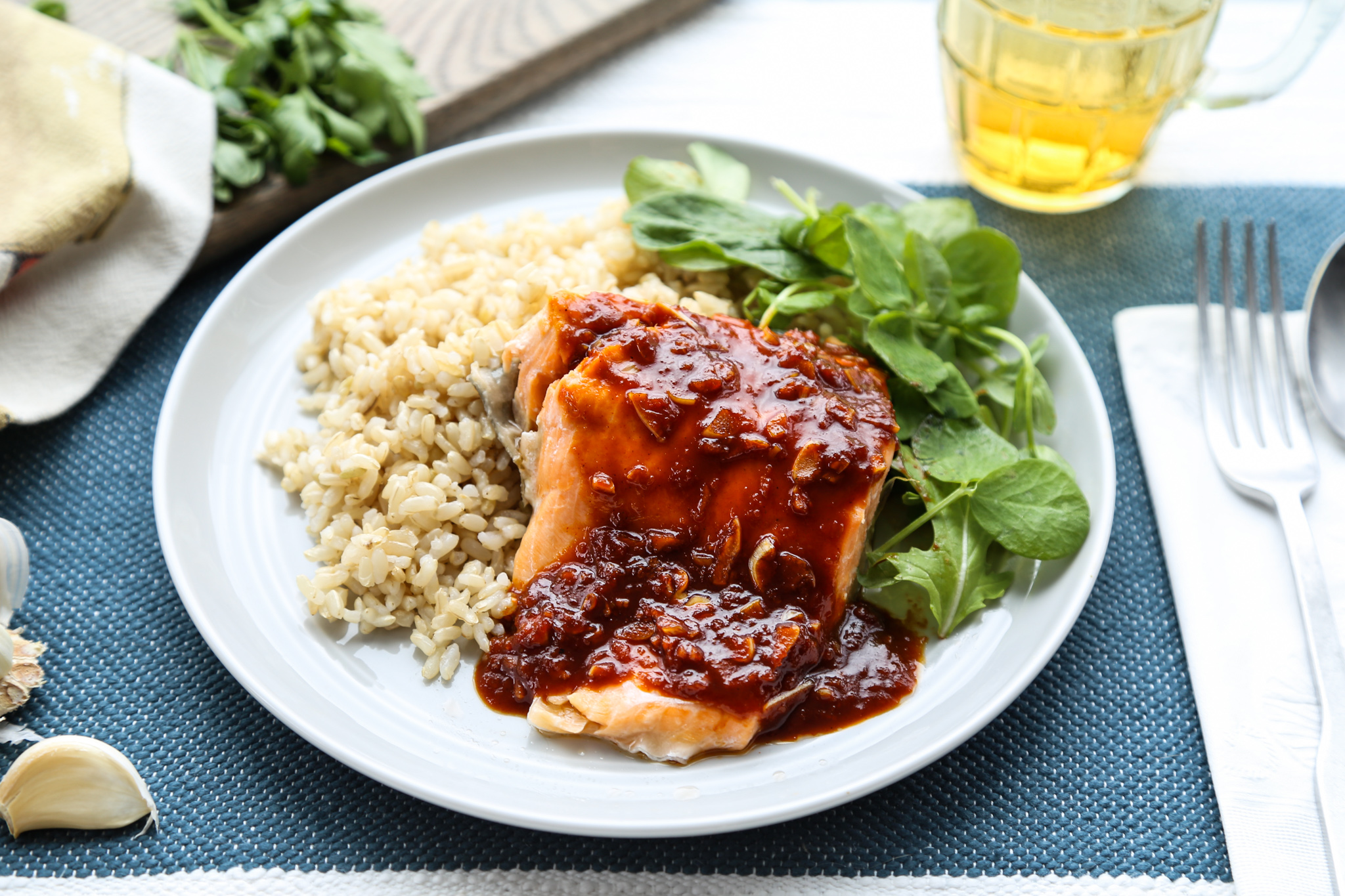 Gochujang Glazed Arctic Char