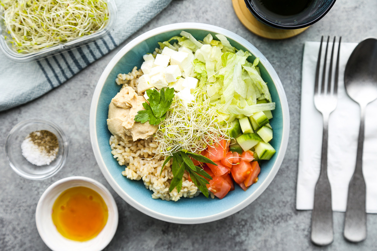 Mediterranean Rice Bowl