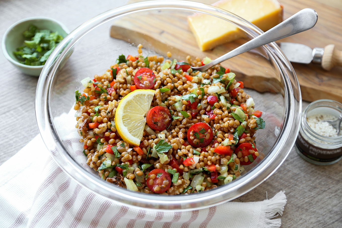 Wheat Berry Salad
