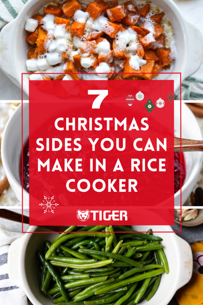 Christmas sides in rice cooker