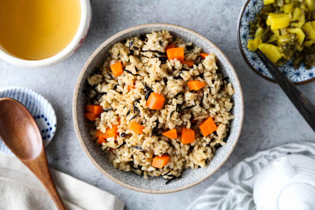 hijiki brown rice